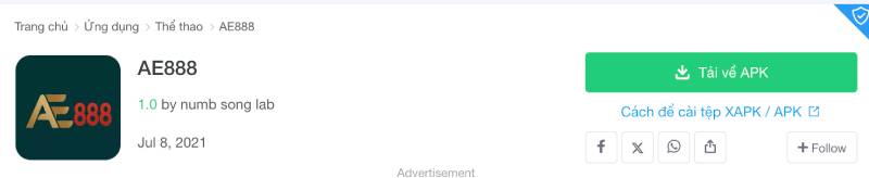 Tải App Ae888 Trên iOS Và APK – Hướng Dẫn Cài Đặt Nhanh, An Toàn 5 Hướng dẫn tải app AE888 trên Android